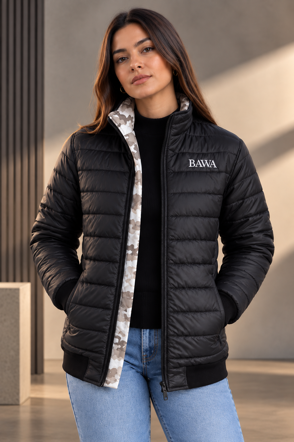 Blend Yourself - Two-Sided Puffer Jacket