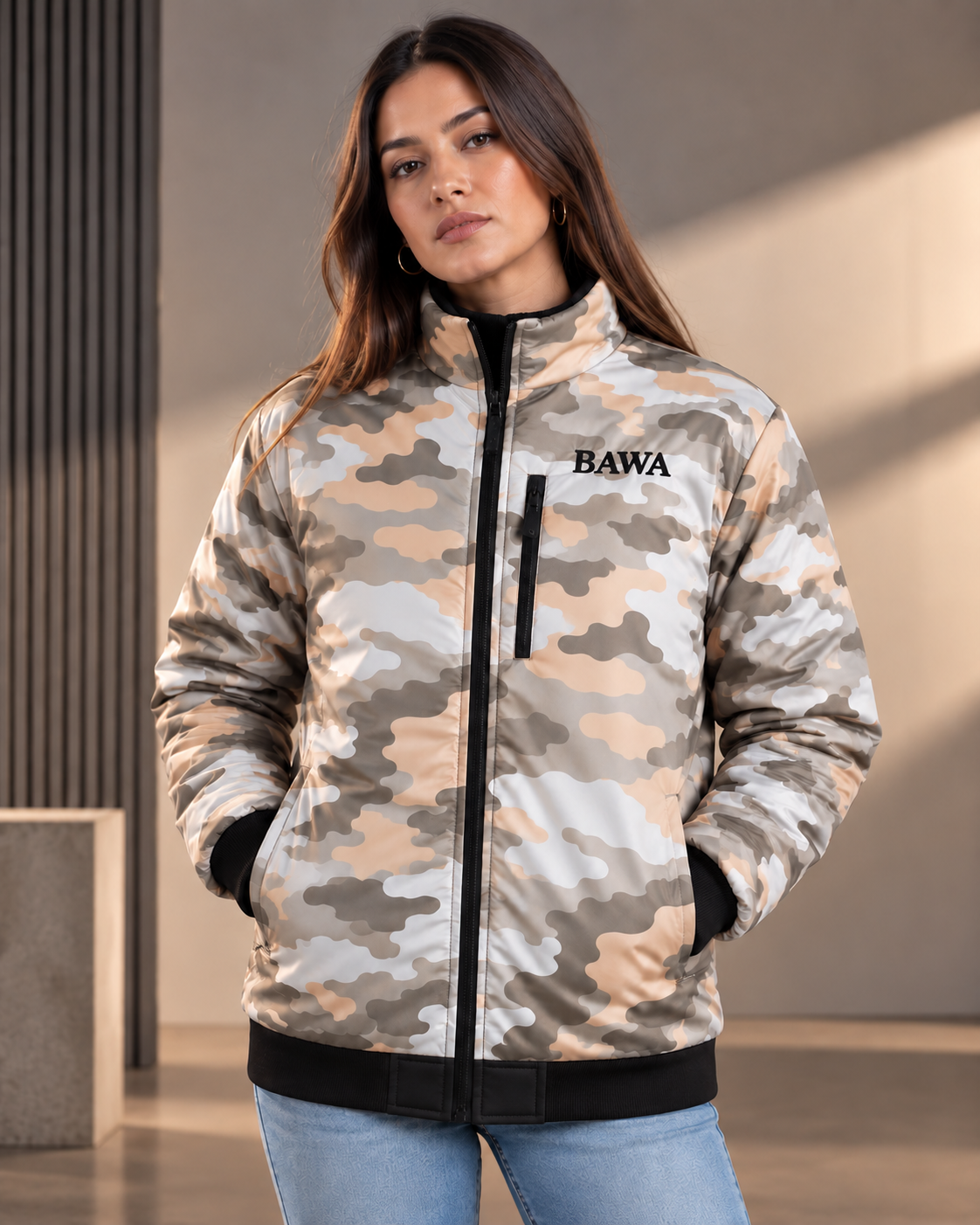 Blend Yourself - Two-Sided Puffer Jacket