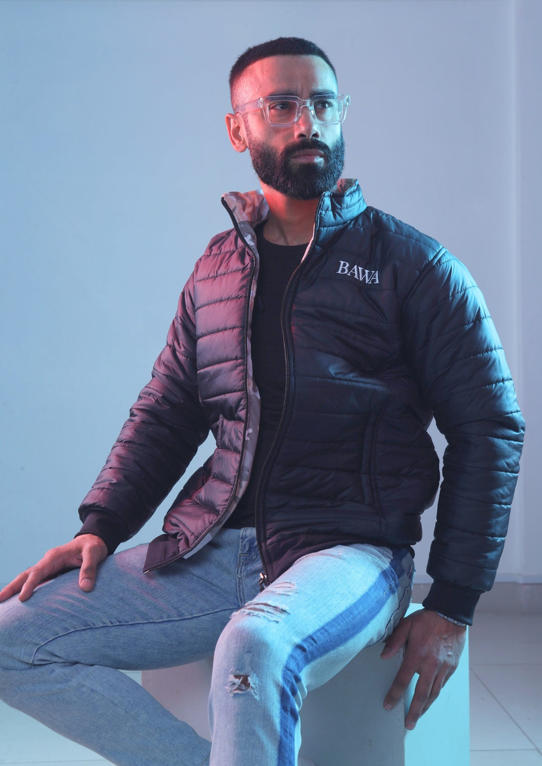 Blend Yourself - Two-Sided Puffer Jacket