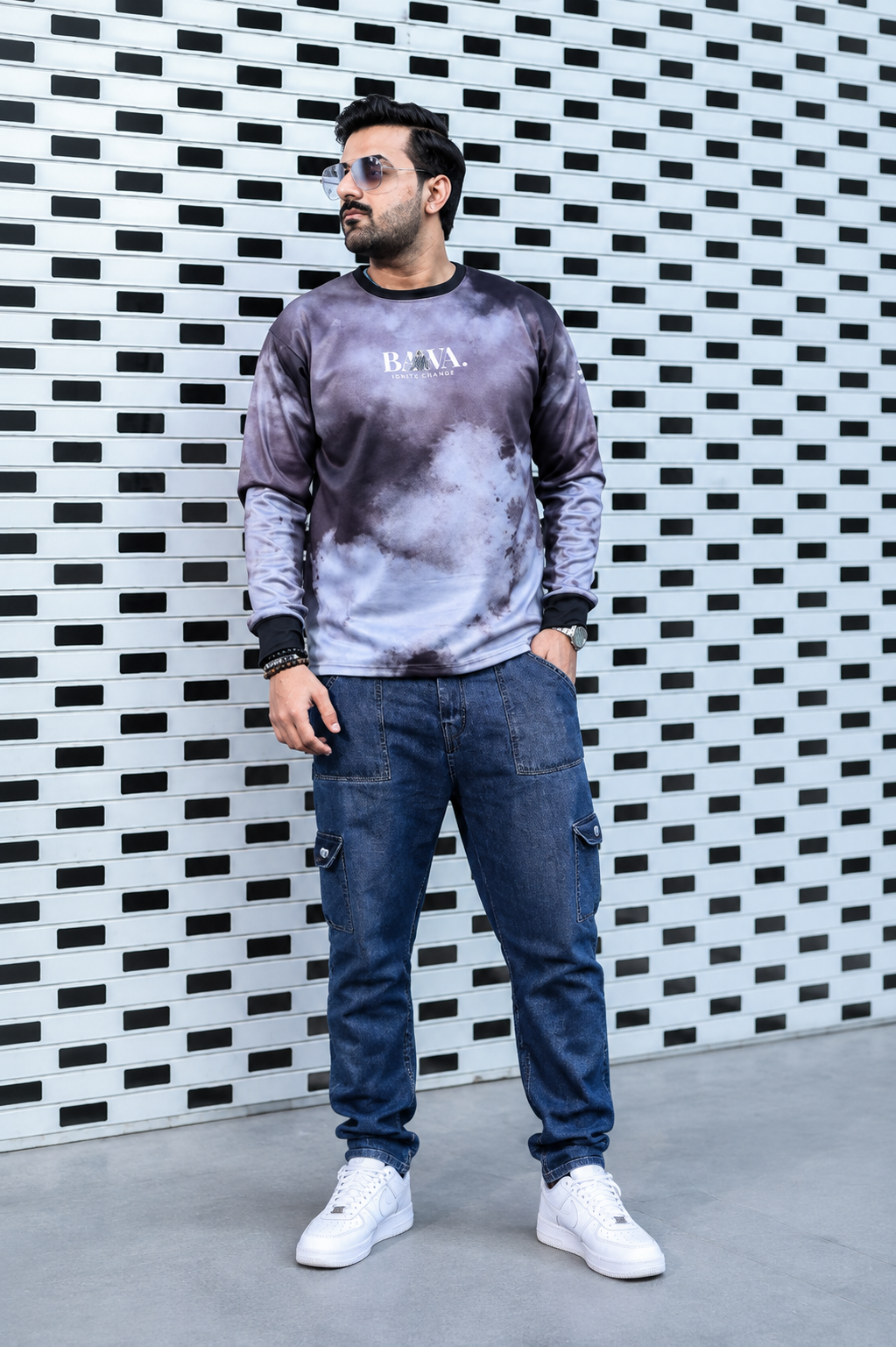 Smokey Cloud Sweat Top