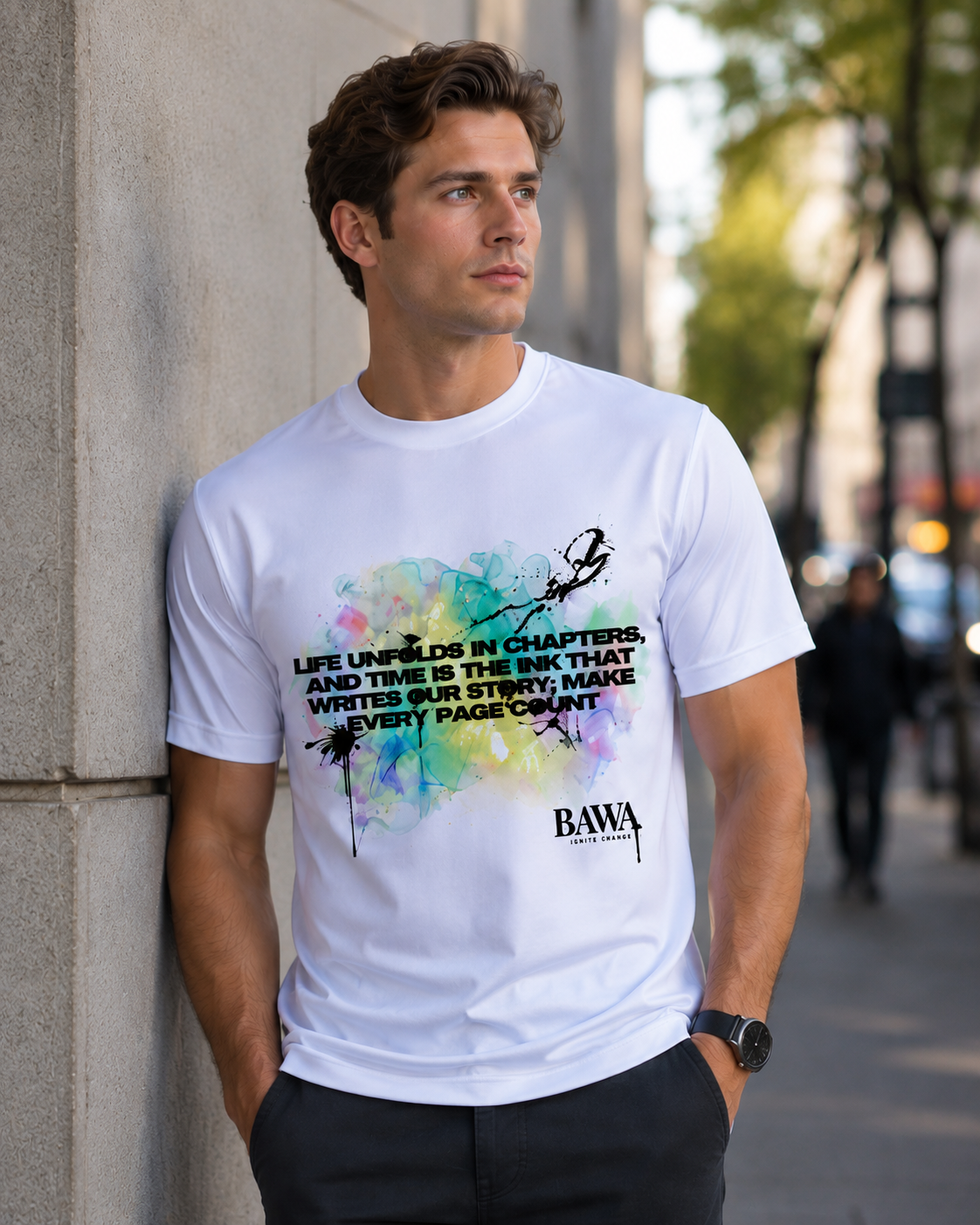 Life in Chapters – Art Tee