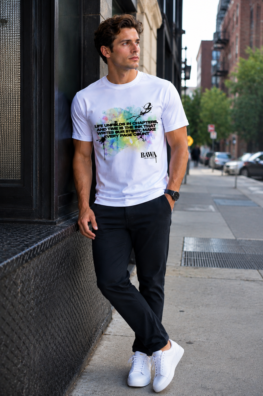 Life in Chapters – Art Tee
