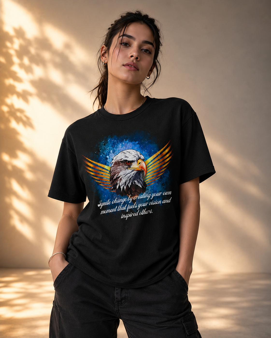 Rise & Inspire – Eagle Tee